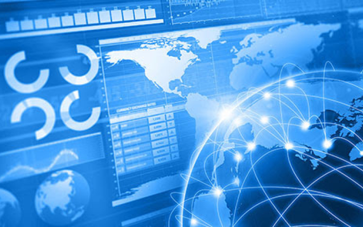 Illustration of digital grid technology