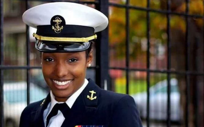 Photo of Cierra McCrary in uniform