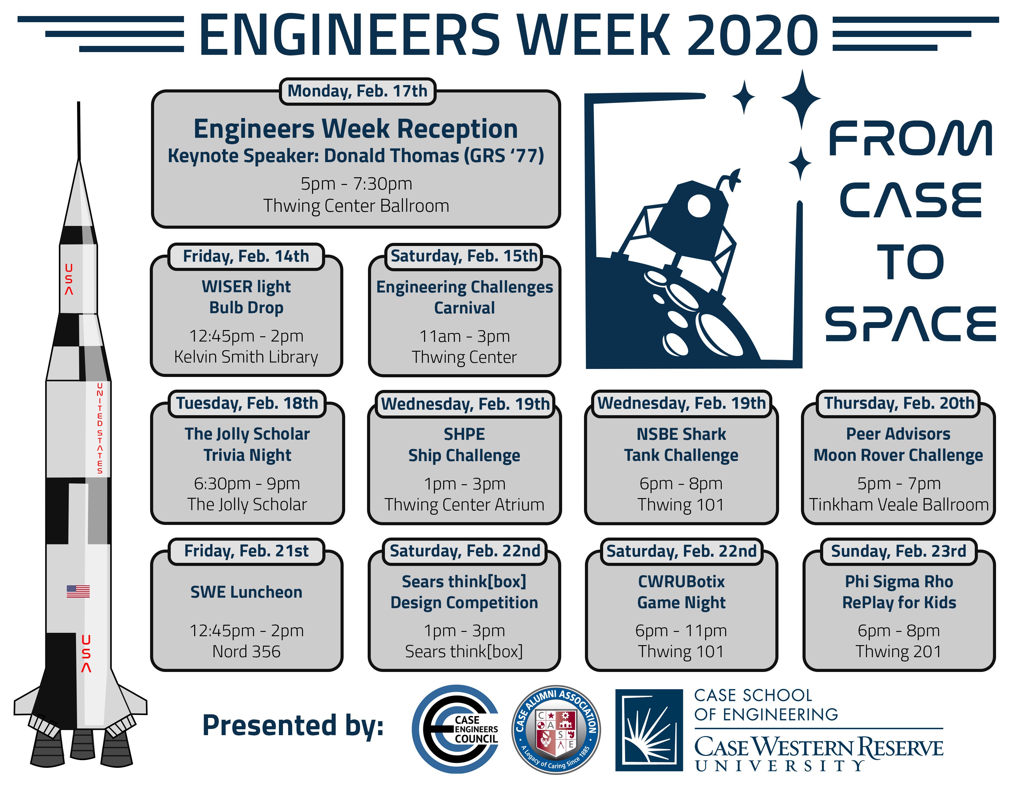 E week calendar