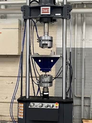 Equiptment in the Bingham Concrete Laboratory