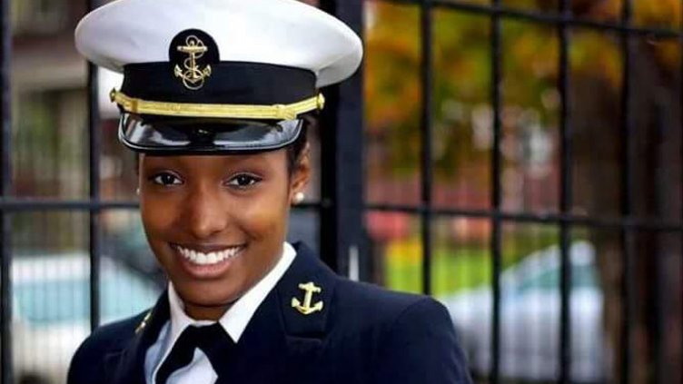 Photo of Cierra McCrary in uniform