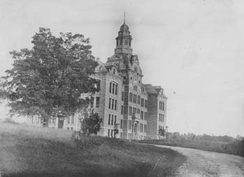 historic photo of Adelbert Hall