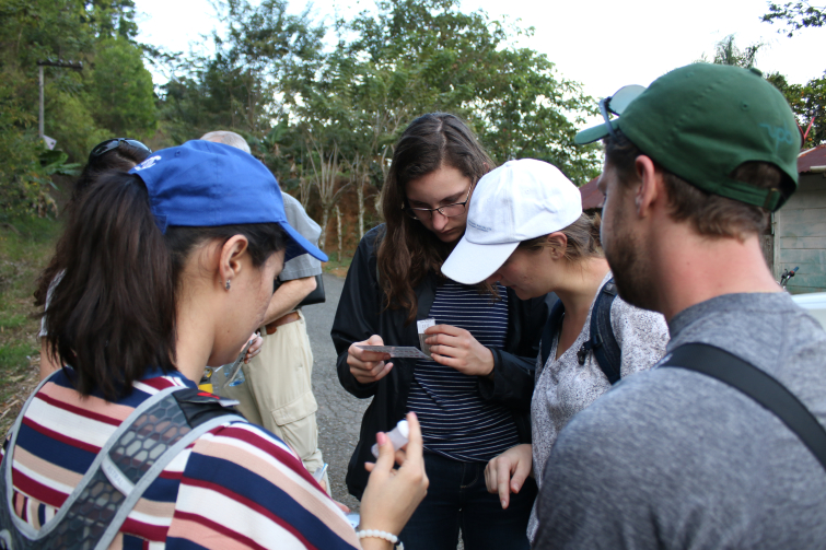 students-looking-at-water-test-results