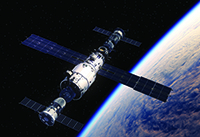 Space Craft in Space